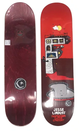 Shape Foundation Maple Jesse Lindloff 8.0 - Vermelho