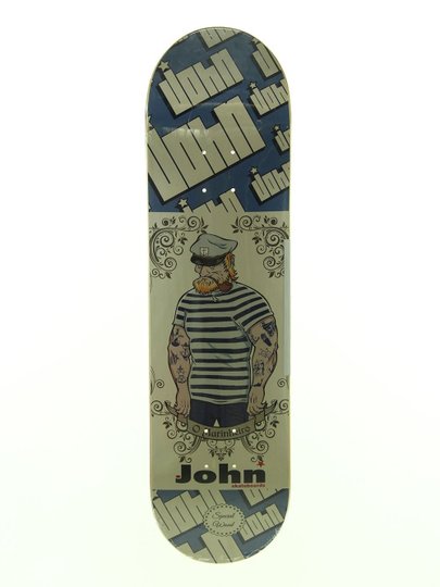 Shape John O Marinheiro de Maple 8.5 - Branco/Azul