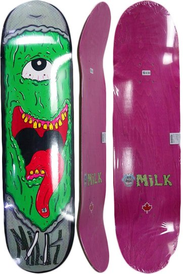 Shape para Skateboard Milk Rotten Green Maple 850 - Verde/Preto