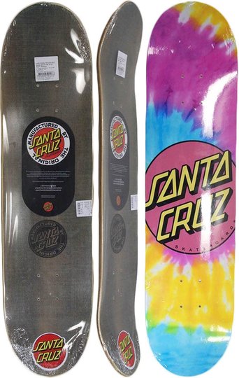 Shape para Skateboard Santa Cruz Powerlyte Other - Tie Dye