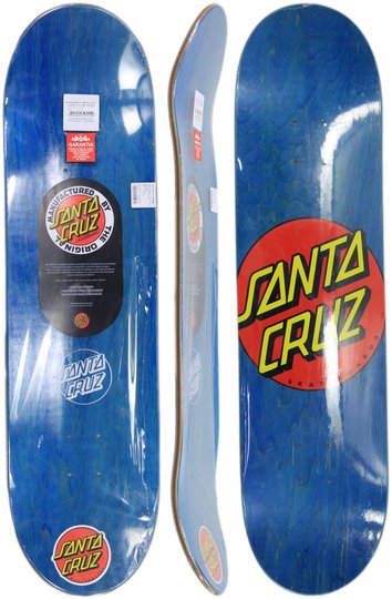 Shape Santa Cruz Maple Classic Dot 86 - Azul