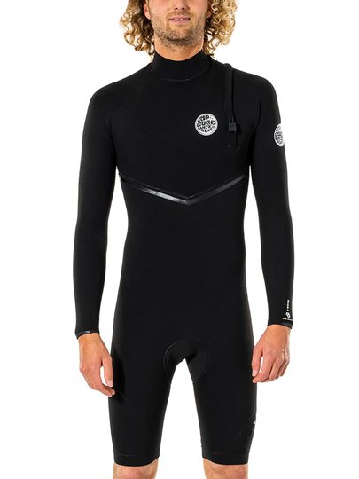 Short John Rip Curl E Bomb E6 2/2mm Zip Free - Black
