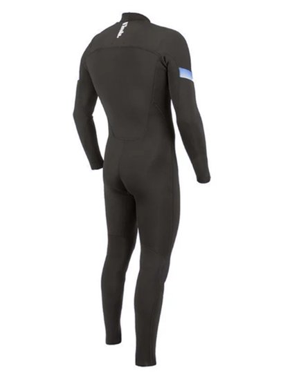 Long Jonh Vissla  7 Seas 3-2 Full Chest Zip - Black