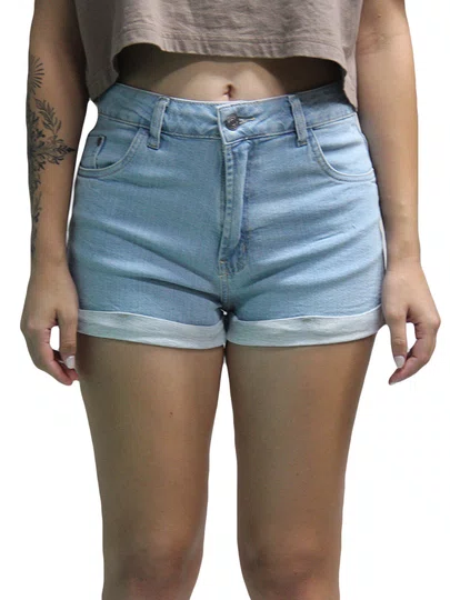 Shorts Feminino Billabong Get Low - Azul
