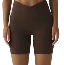 Shorts Feminino Fila Touch Gym - Marrom