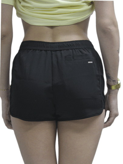 Shorts Feminino Hurley Color Basic - Preto
