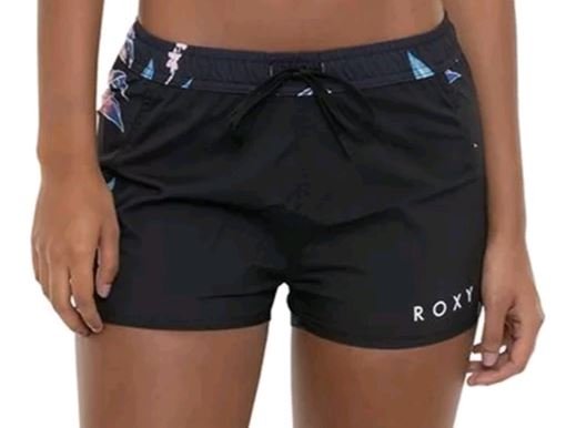 Shorts Feminino Roxy Biker - Preto