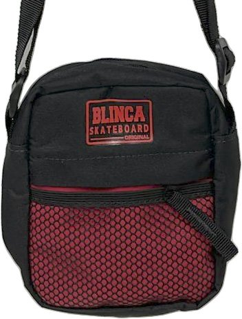 Shoulder bag Blinca Skateboards - preto vermelho
