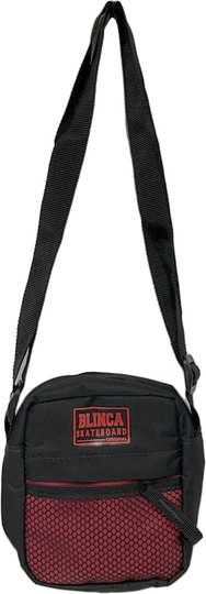 Shoulder bag Blinca Skateboards - preto vermelho