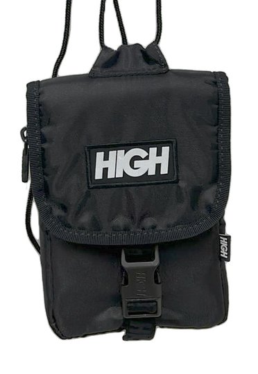Shoulder Bag High Wallet Reflective - Black