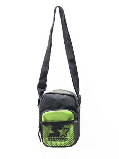 Shoulder Bag Starter Neon - Preto/Verde