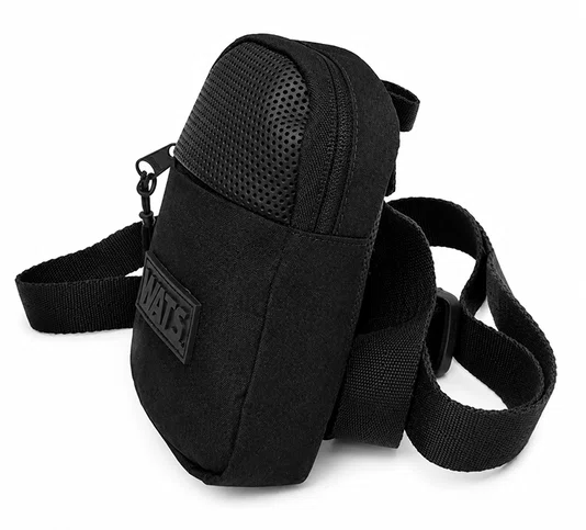 Shoulder Bag Wats Pocket AllBlack - Preto