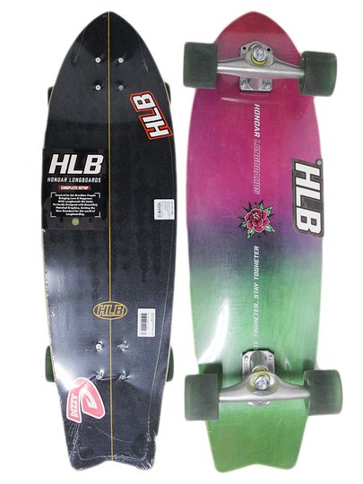 Simulador De Surf Hondar 32 X 9.5 Tatto Fade - Rosa/Verde