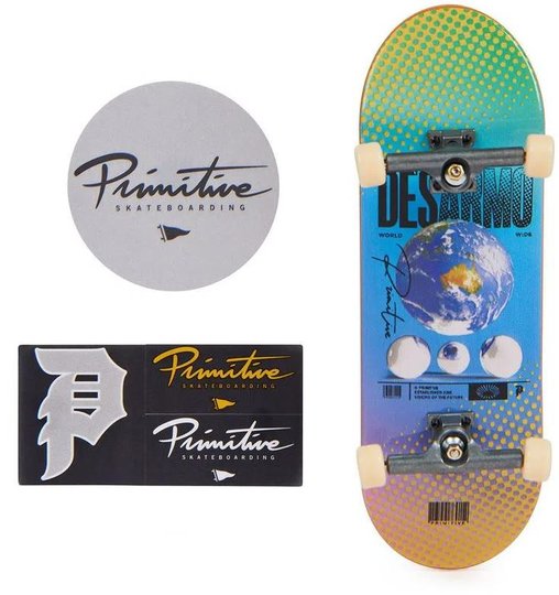Skate De Dedo Teck Deck Primitive - Multicores