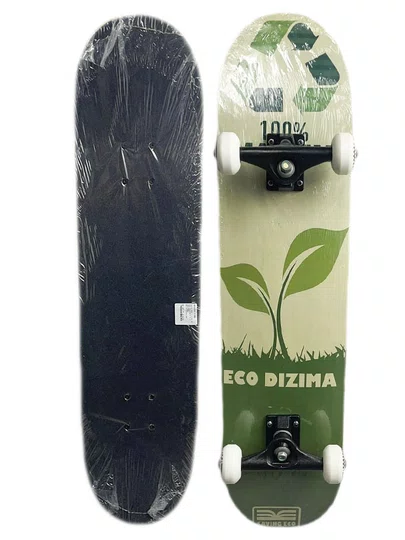 Skate Montado Dizima Vegan Iniciante 8.0 - Verde