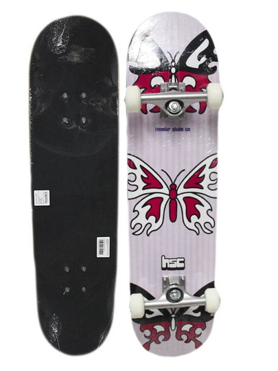 Skate Montado Iniciante Hondar Tribalfly - Lilas
