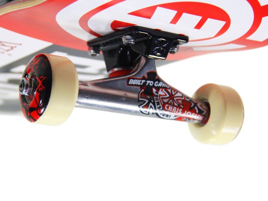 Skate Montado Pro - Branco/Preto