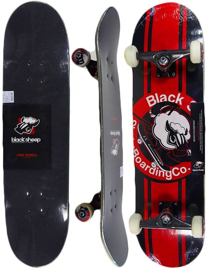 Skate Profissional Blacksheep Sheep OG - Branco/Vermelho