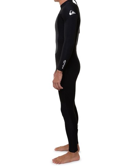 Sleeve Quiksilver Long Jhon Wetsuit 3/2 Prologue Men Bz Flt - Preto