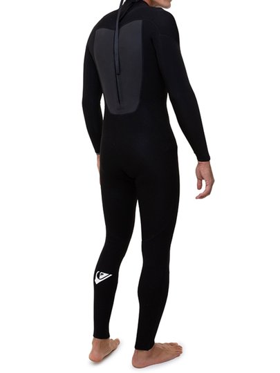 Sleeve Quiksilver Long Jhon Wetsuit 3/2 Prologue Men Bz Flt - Preto
