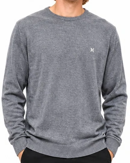 Sueter Hurley Retlinia Classic - Cinza/Mescla