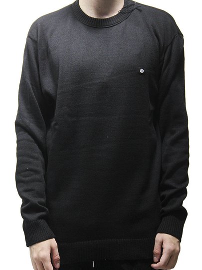 Suéter Masculino Element Tricot Classic Crew 2 - Preto