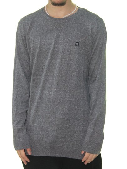 Suéter Masculino Kingston Basic - Cinza Mesclado