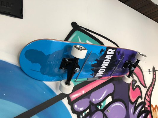 Suporte de Parede para Skate e Shape Session Horizonte - Cinza