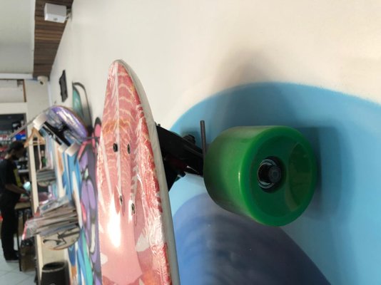 Suporte de Parede para Skate Session Vertical - Cinza