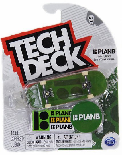 Tech Deck PlanB Logo - Verde
