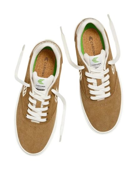 Tênis Masculina Cariuma Naioca Suede - Caramelo