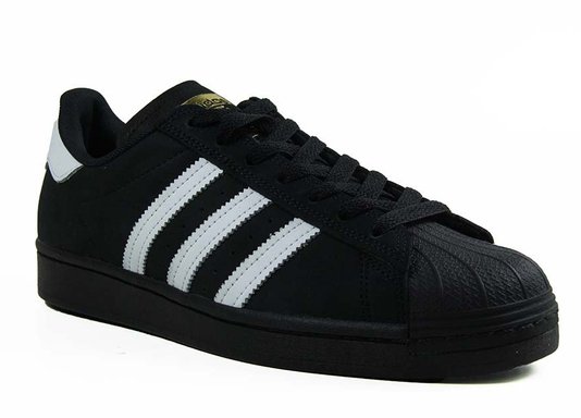 Tênis Adidas Feminino Superstar ADV - Black/White 