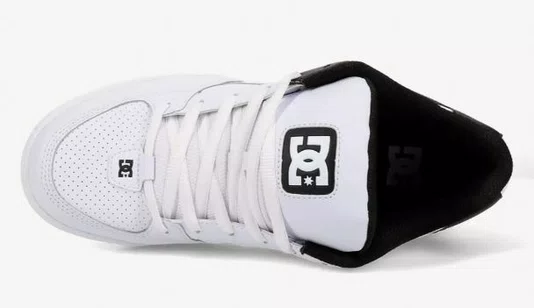 Tênis Masculino DC Command - White/Black