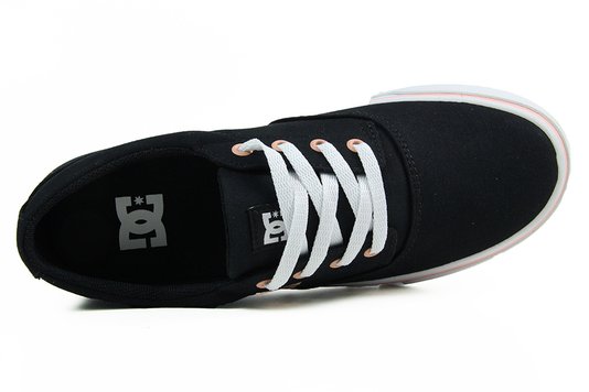 Tênis DC Shoes New Flash 2 TX - Black/Salmom