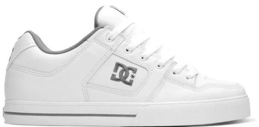 Tênis DC Shoe Pure Importado - White/Battleshipe