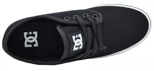 Tênis Dc Unissex Shoes District - Black/White