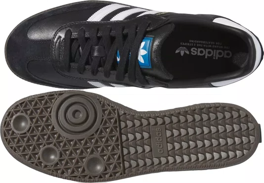 Tênis Feminino Adidas Samba ADV - Black/White/Gum