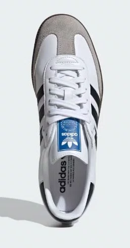 Tênis Feminino Adidas Samba - Branco/Marrom