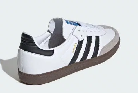 Tênis Feminino Adidas Samba - Branco/Marrom