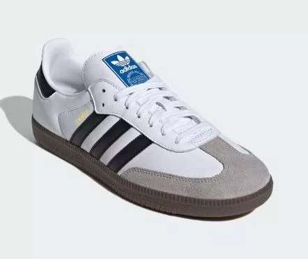 Tênis Feminino Adidas Samba - Branco/Marrom