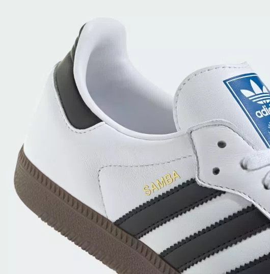 Tênis Feminino Adidas Samba - Branco/Marrom