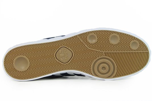 Tênis Feminino Adidas Seeley Cabedal em Couro - White/Conavy