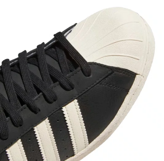 Tênis Feminino Adidas Superstar 80 - Preto/Bege