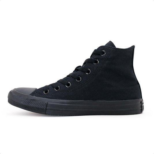 Tênis Feminino Converse High Chuck Taylor All Star Monochrome - Preto