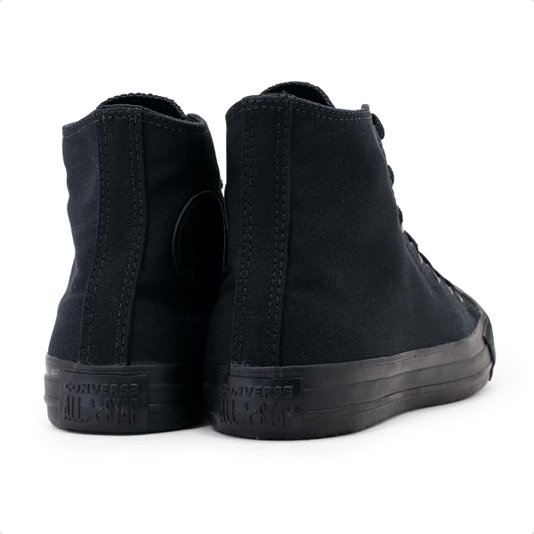 Tênis Feminino Converse High Chuck Taylor All Star Monochrome - Preto