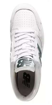 Tênis Feminino New Balance 480L - Branco/Verde Militar/Cinza