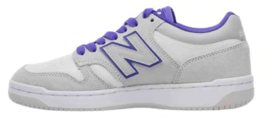 Tênis Feminino New Balance 480L - Cinza/Roxo