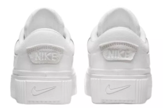 Tênis Feminino Nike Court Legacy Lift - White/White