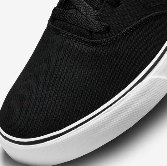 Tênis Nike Feminino SB Chron 2 Canvas CNVS - Black White