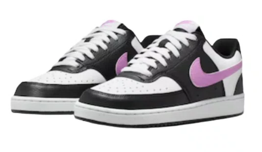 Tênis Feminino Nike SB Court Vision Lo - Black/Magenta/White